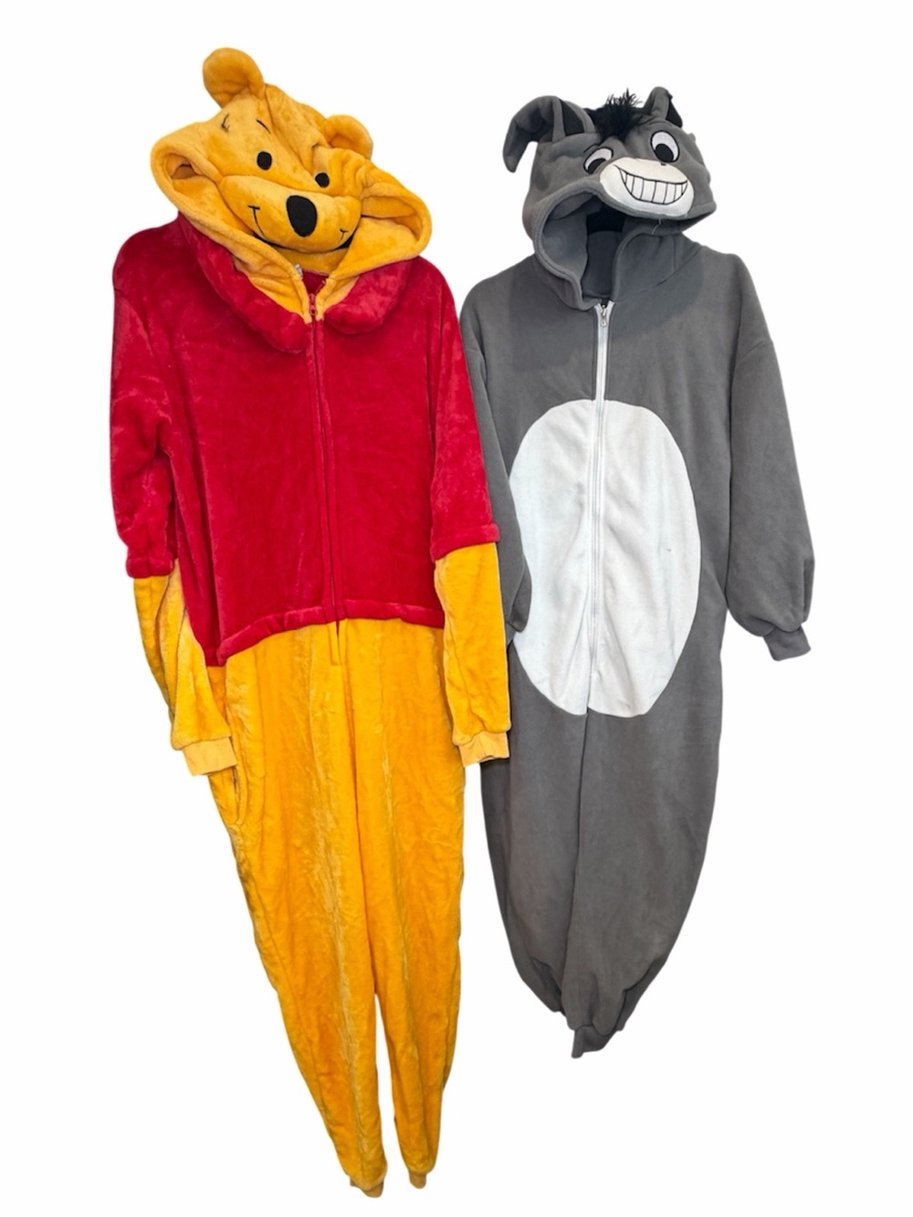Winnie the Pooh & Eyore onesie costume